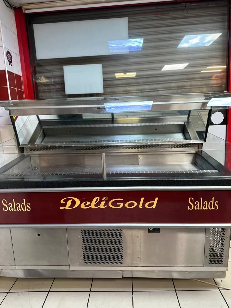 Restaurant Refrigerated Food Display stainless - Image 2