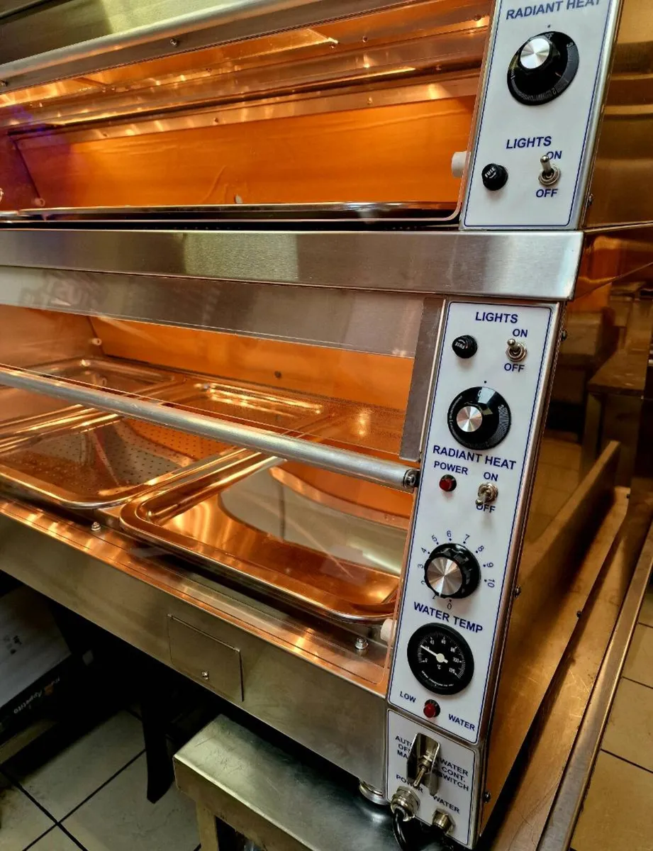 Hot display cabinet _ KFC style food warmer - Image 2