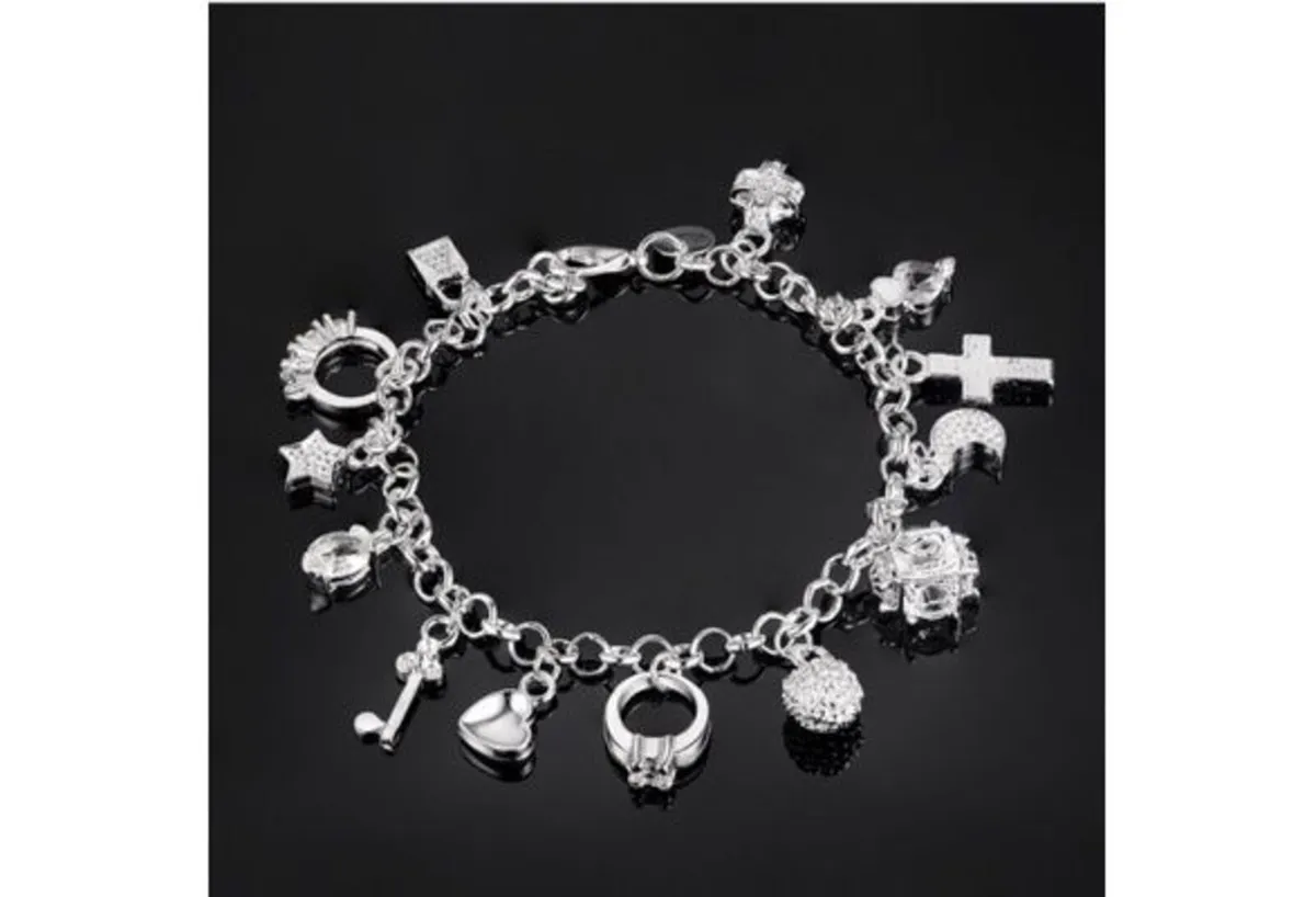 Girls Fashion Charm Bracelet, Free Post - Image 2