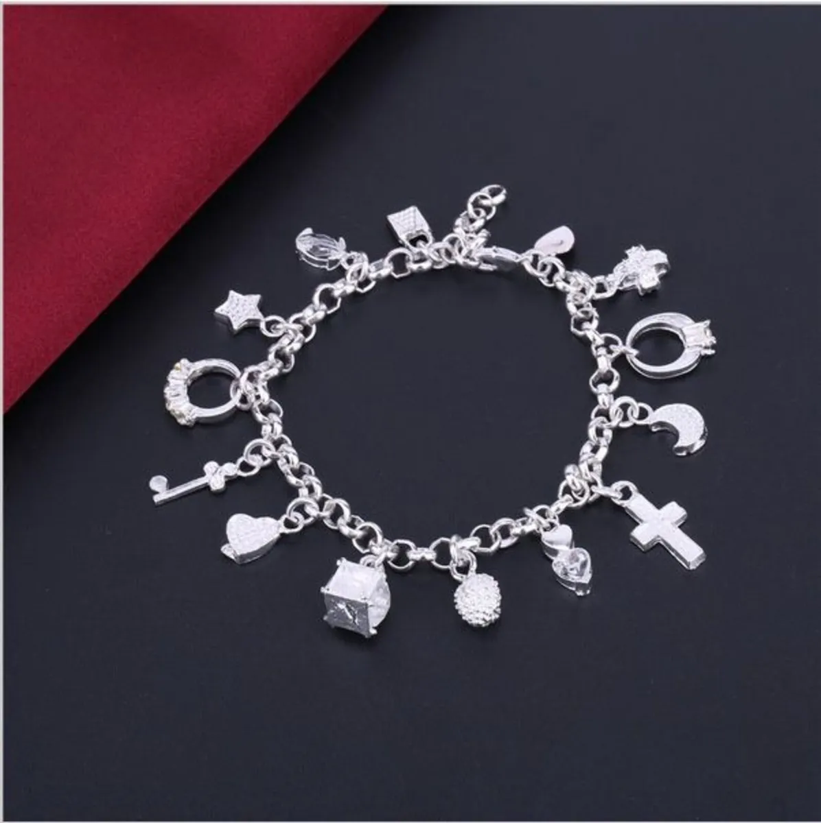 Girls Fashion Charm Bracelet, Free Post - Image 3