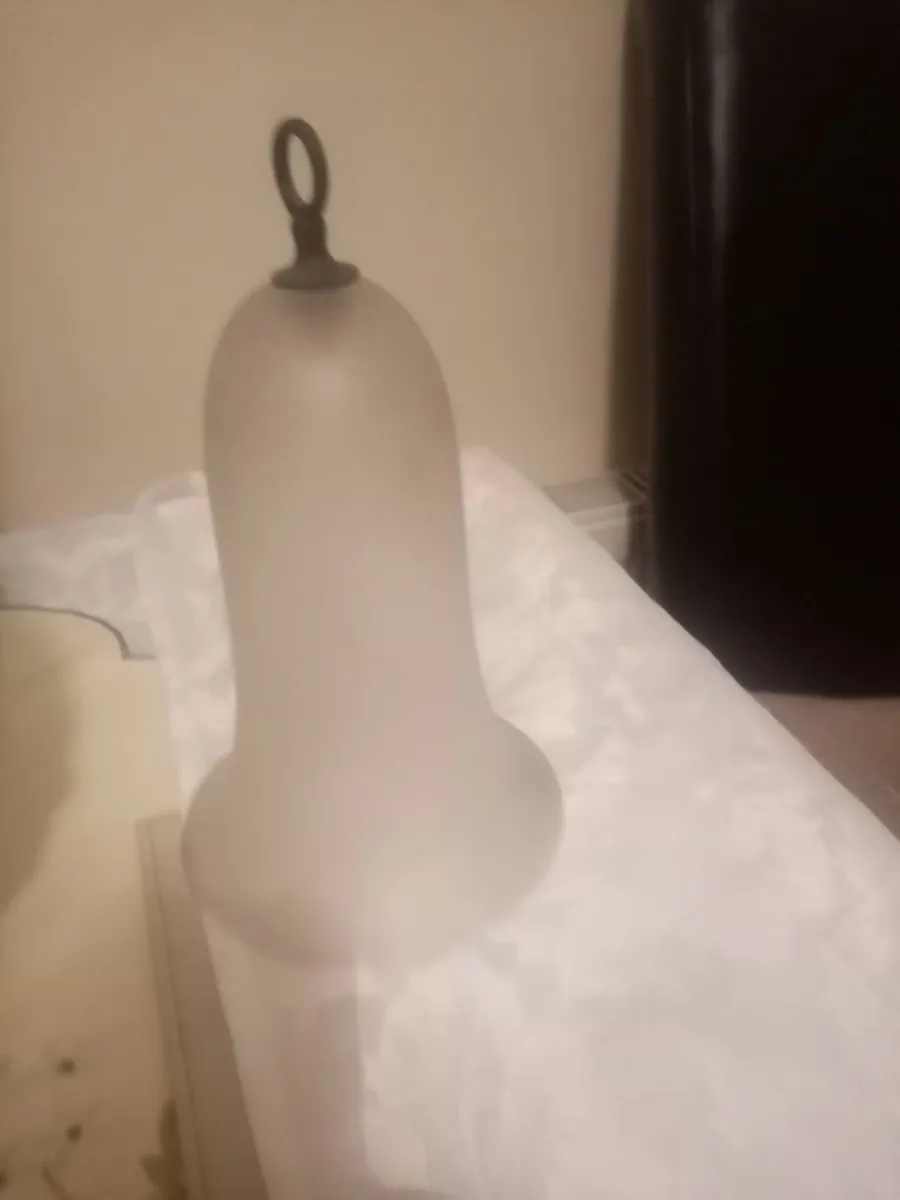 Vintage oil Lamp Smoke Bell - Image 2