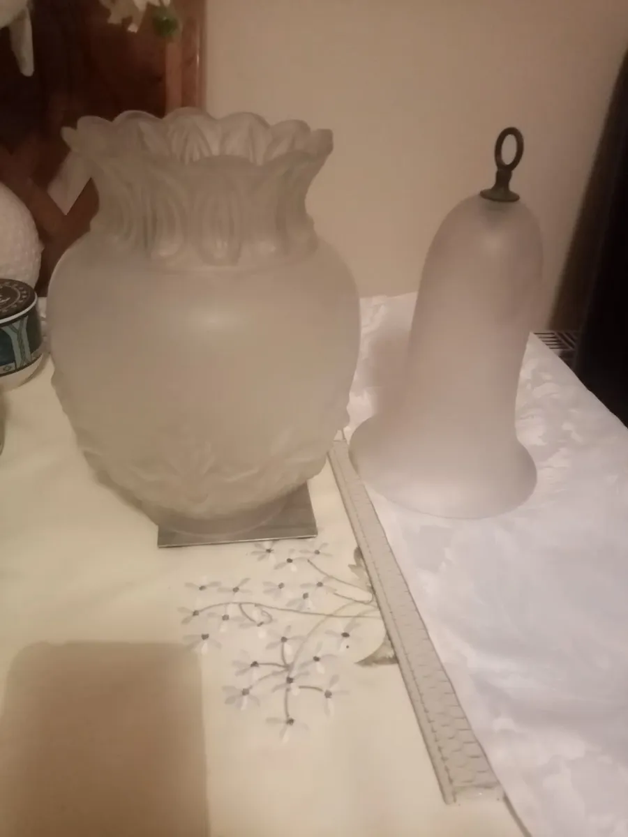 Vintage oil Lamp Smoke Bell - Image 1