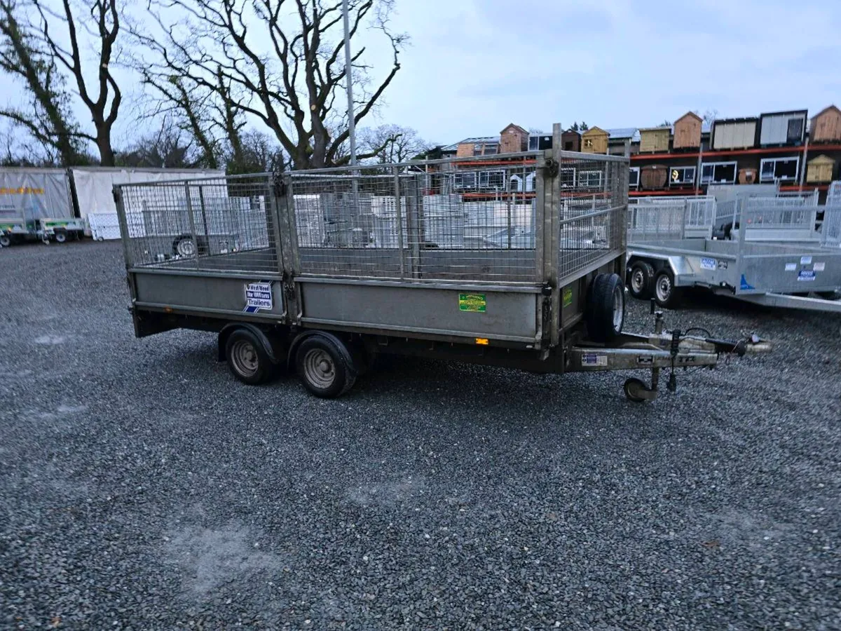 Ifor williams 14ft builders dropside trailer - Image 3