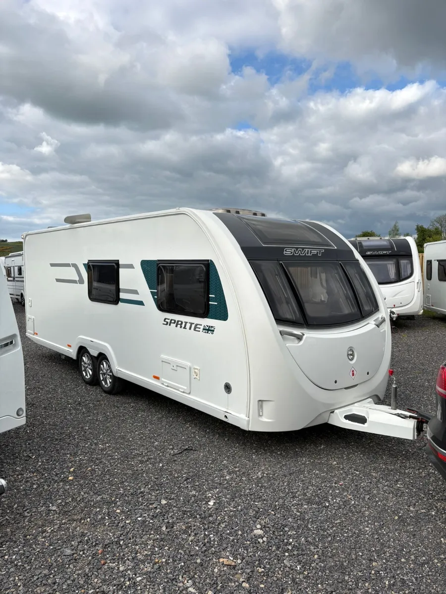 2020 Swift 6 Berth Fixed Bed Caravan - Image 3