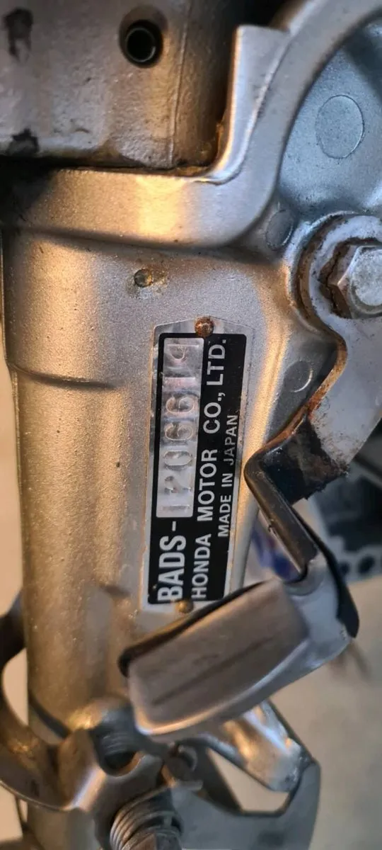Honda 5HP Outboard Boat Engine (Silver) - Image 4