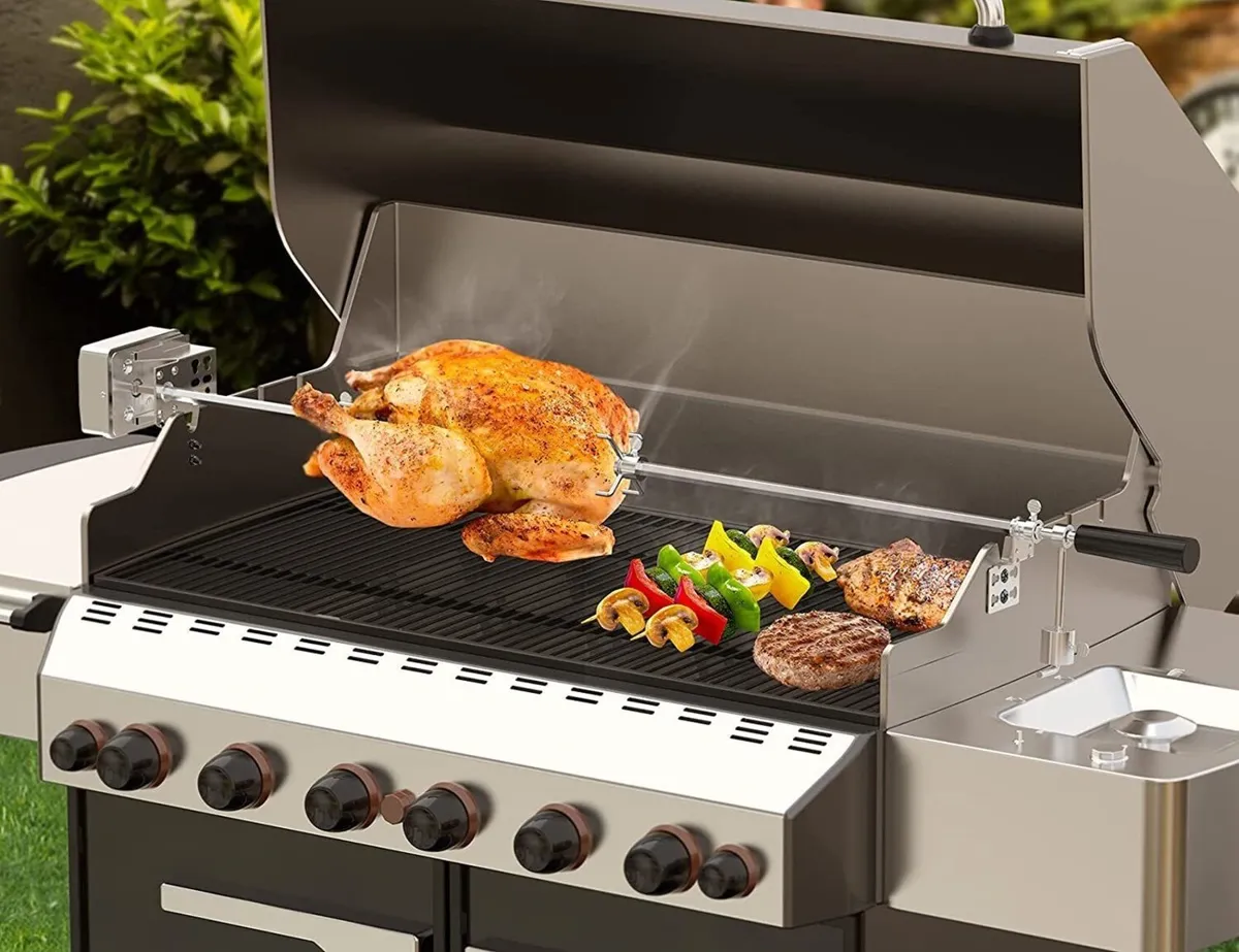 Universal Barbecue Skewer Set with EU Electric - Image 3