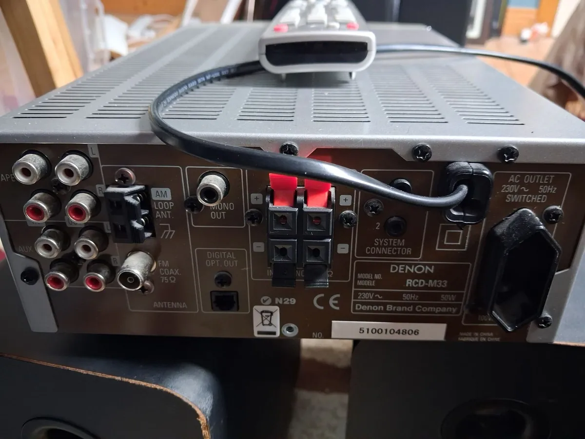 Denon fm cd amp - Image 2