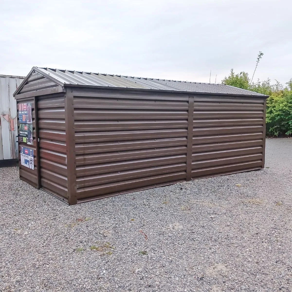 20ft x 10ft Metal Shed – Heavy Duty - Image 1