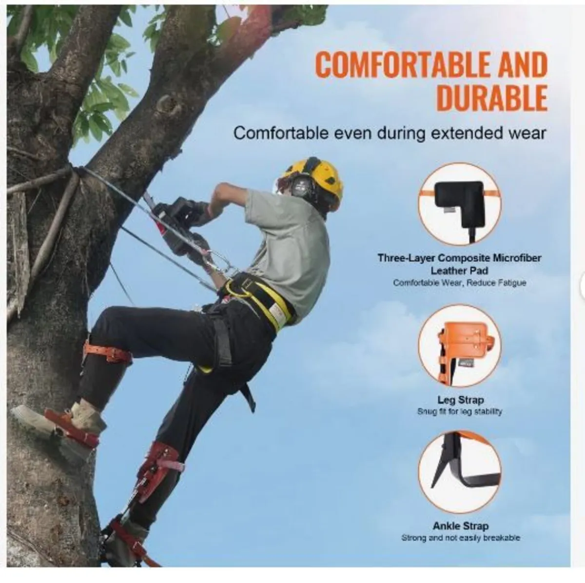 Tree Climbing Spikes Set - Image 1