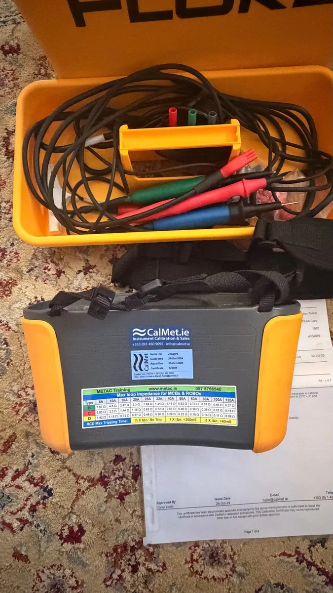 Fluke multifunction meter 1662 - Image 4
