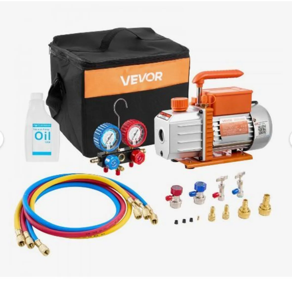 AC Vacuum Pump and Gauge Set - Image 4