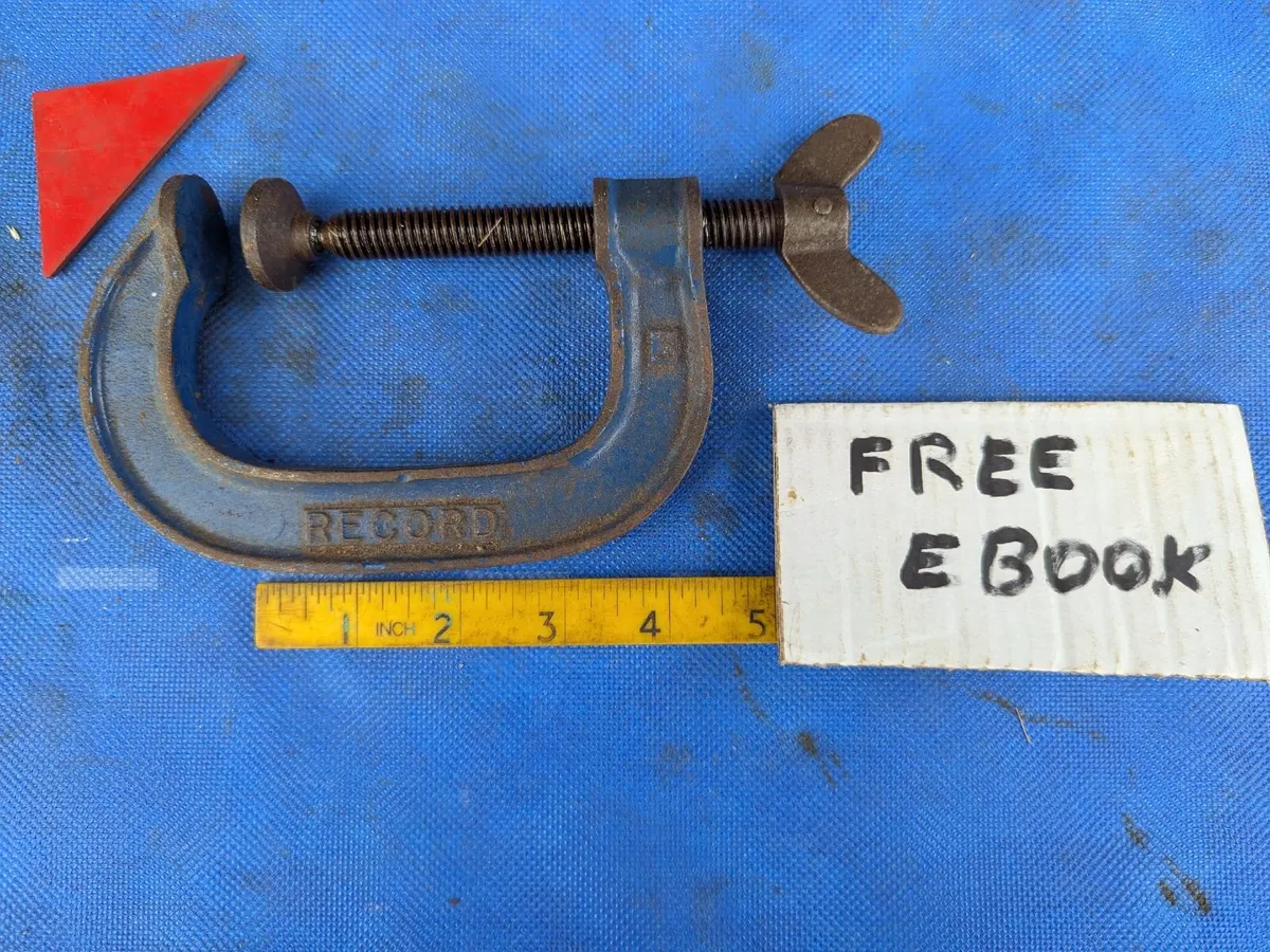 Record 3" G Clamp - Image 1
