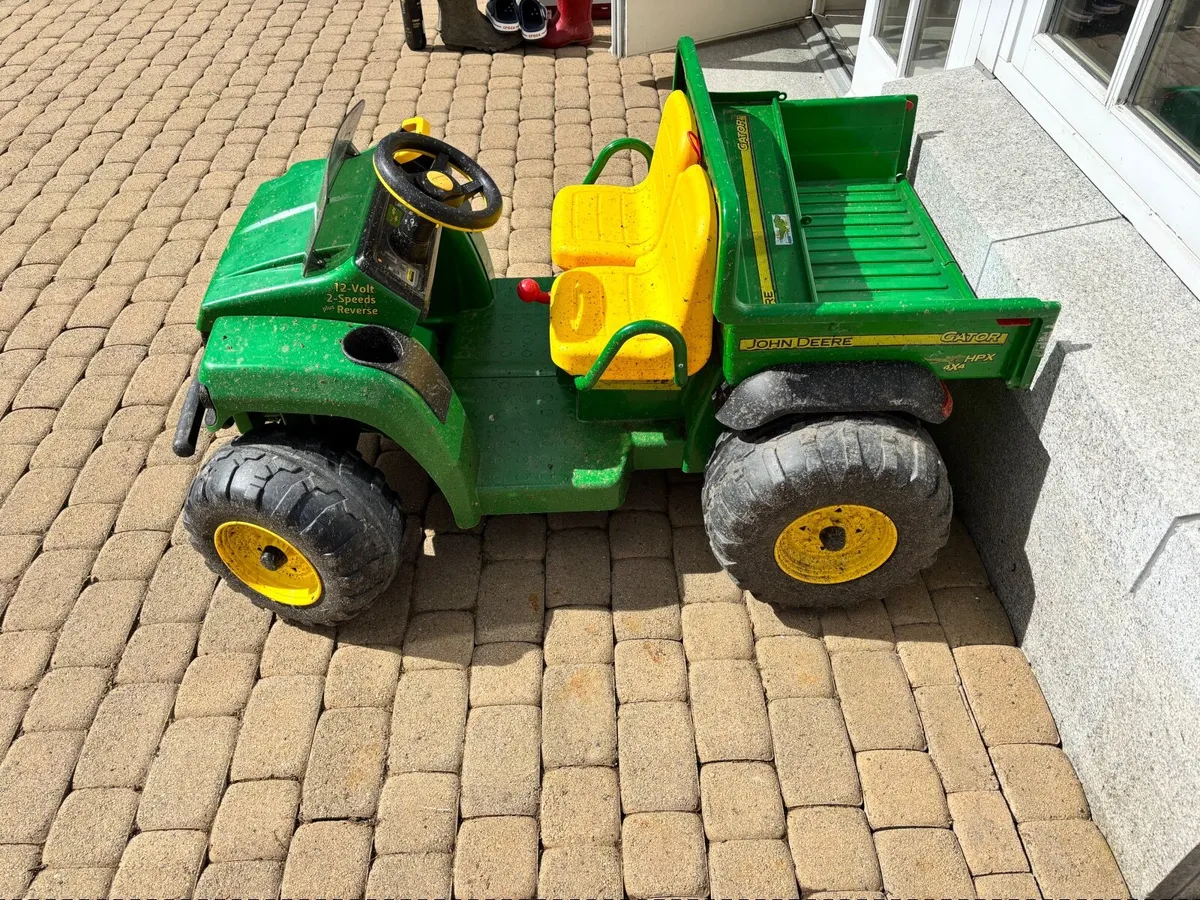 Toys John Deere Gator battery- operated - Image 4