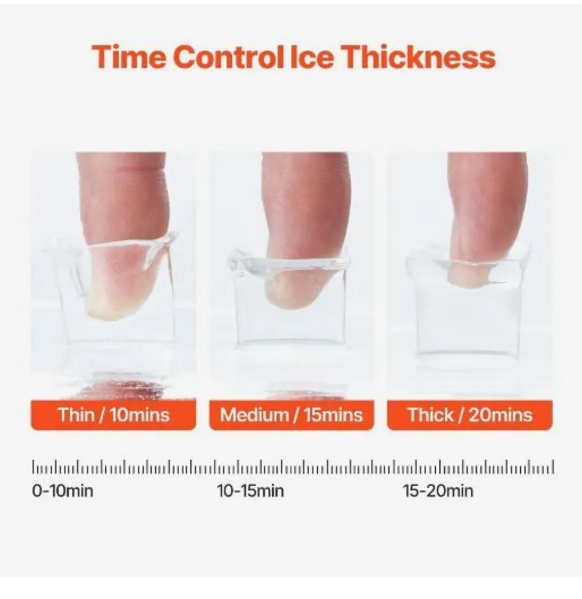 Countertop Ice Maker, 24 Cubes - Image 4
