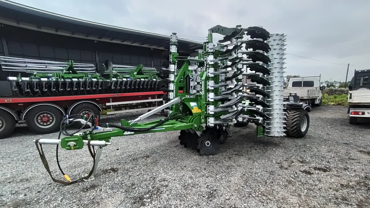 Tolmet disc harrows  TAMS APPROVED - Image 4