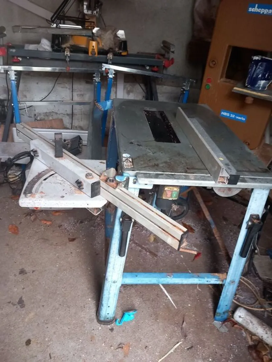 Saw table and planer - Image 1