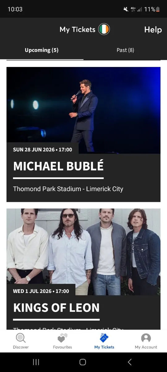 Concert Tickets - Image 3