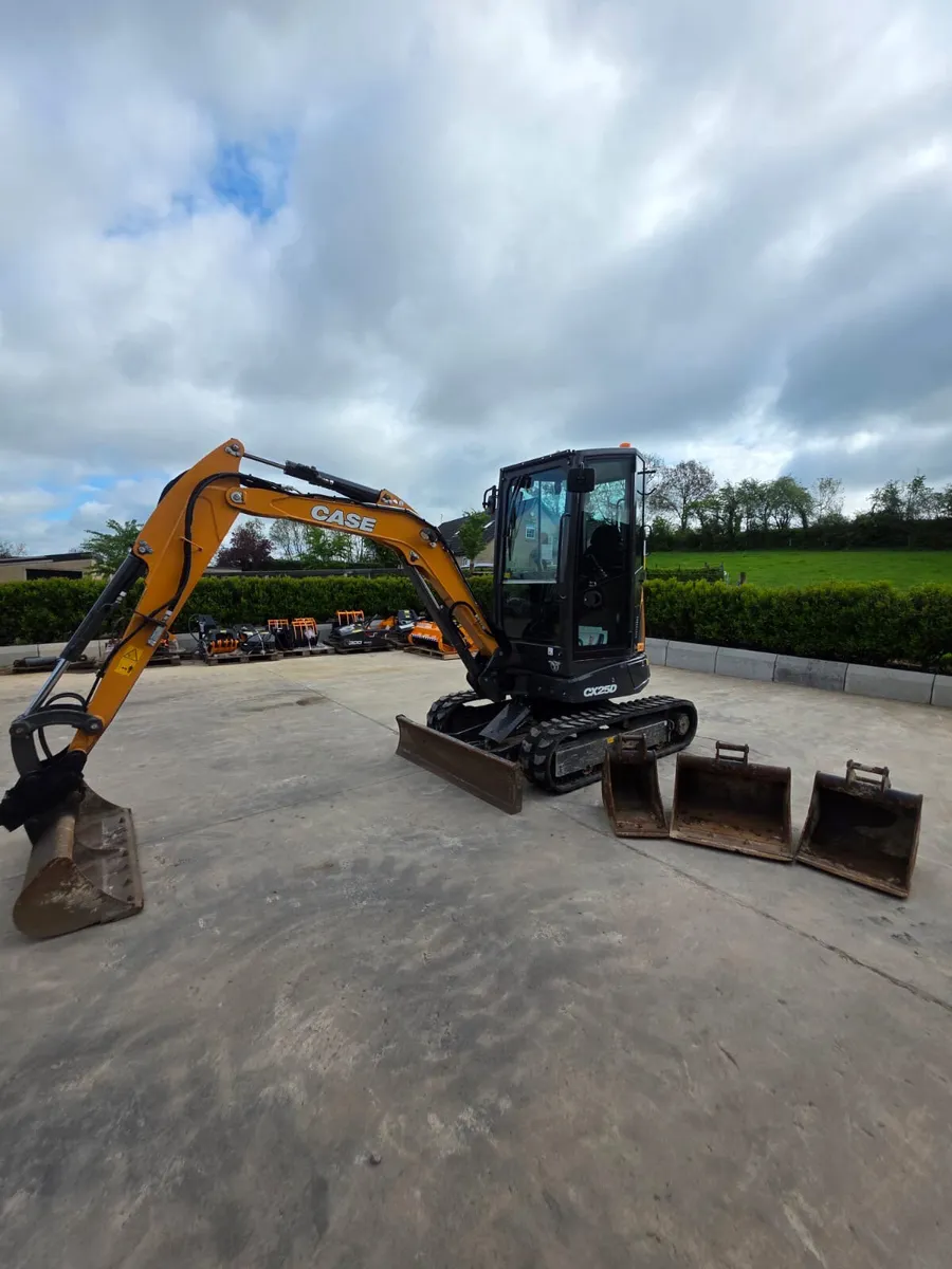 2023 CASE CX25D **ONLY 287 HOURS** - Image 1