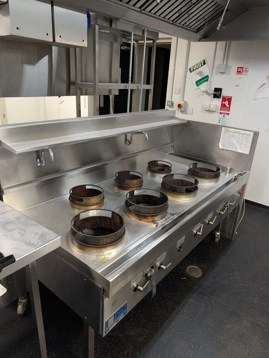 Commercial Wok Cooker / Chinese Range – Heavy Duty - Image 2