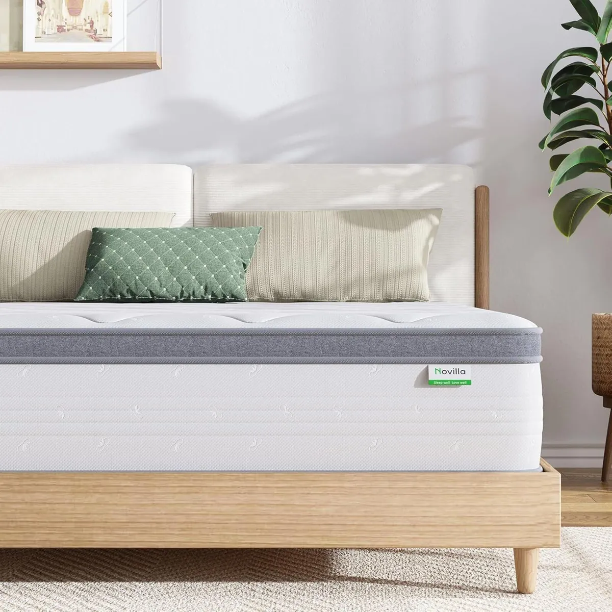 Small Double Mattresses 9.8 Inch Deep Pocket - Image 1