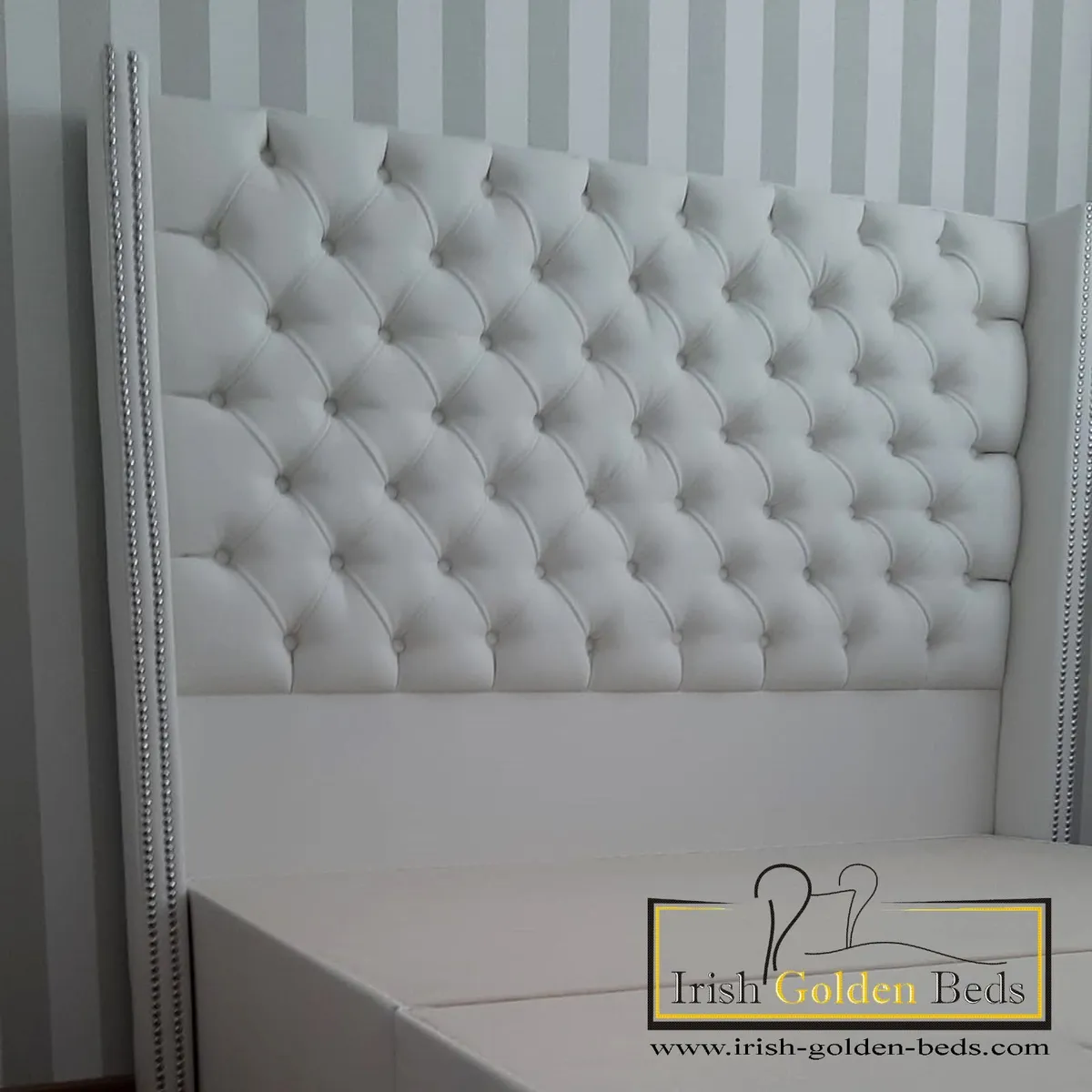 bed frame and headboard, free delivery - Image 2