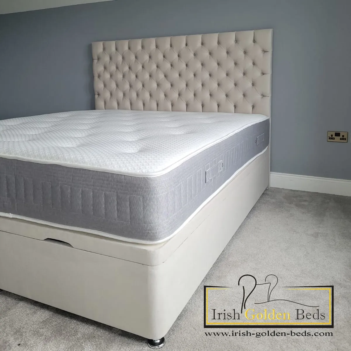 bed frame and headboard, free delivery - Image 3