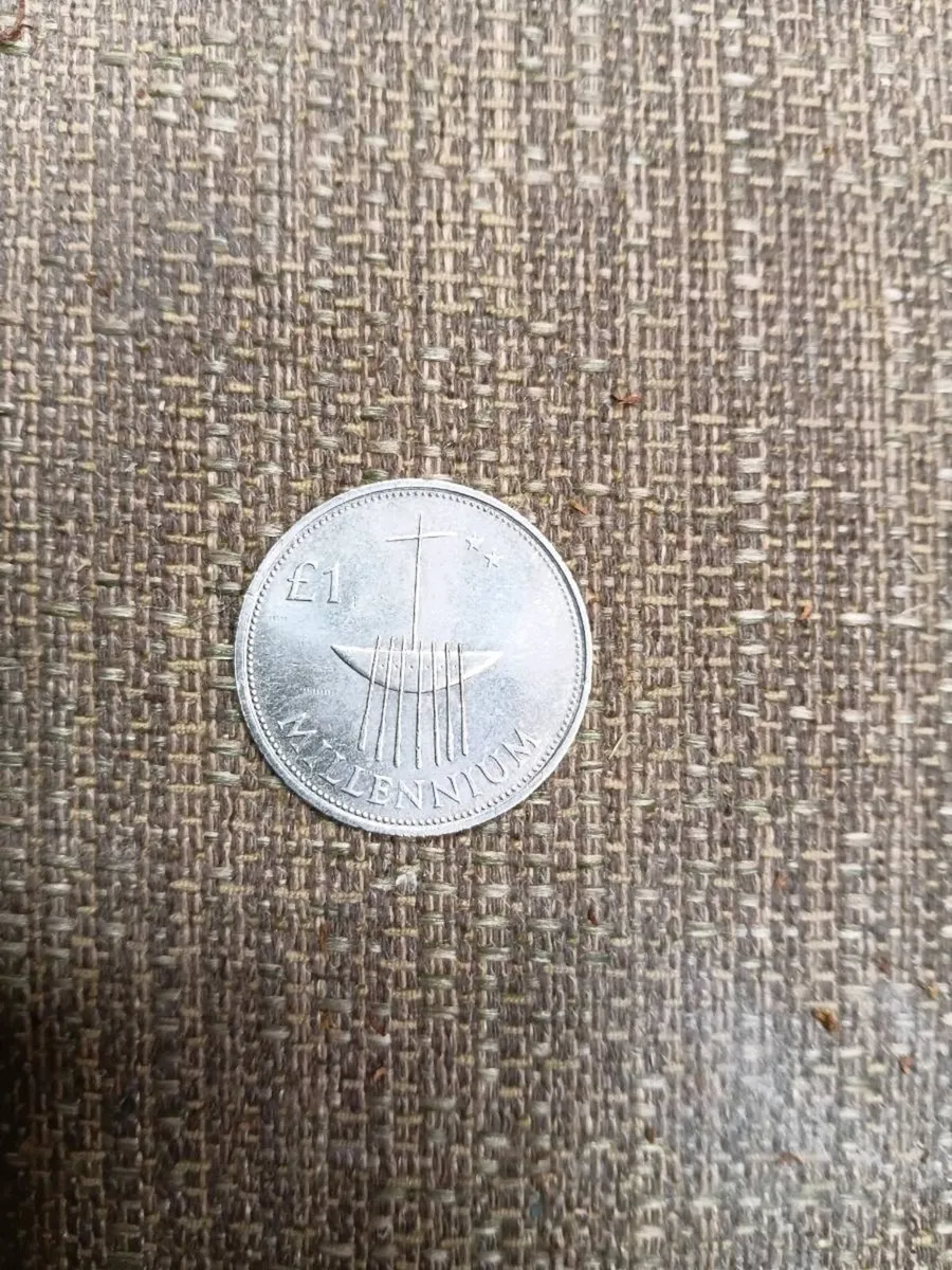 2000 Irish Pound £1 Punt Ireland, Millennium, Anci - Image 2
