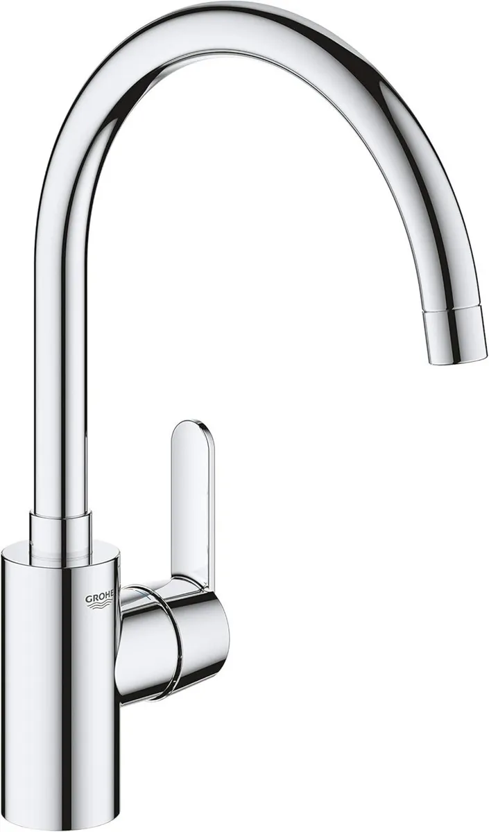 Get – 1 Lever Kitchen Mixer Tap (High C-Spout - Image 1