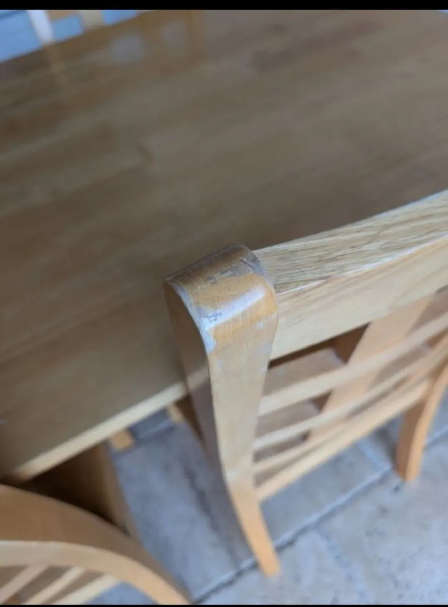 Dining Table and 5 Chairs - Image 3