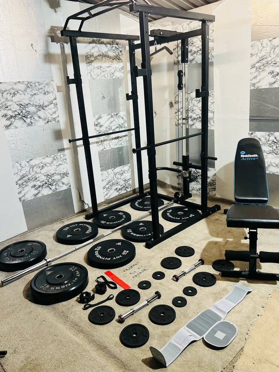 (NEW CONDITION) TOP QUALITY WEIGHTLIFTING SETUP - Image 2