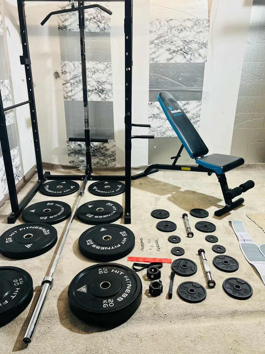 (NEW CONDITION) TOP QUALITY WEIGHTLIFTING SETUP - Image 4