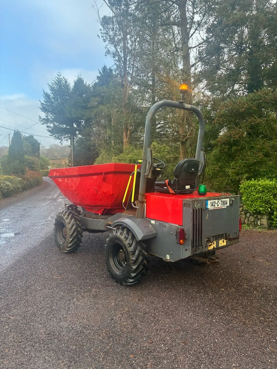 Terex 3 ton dumper - Image 2