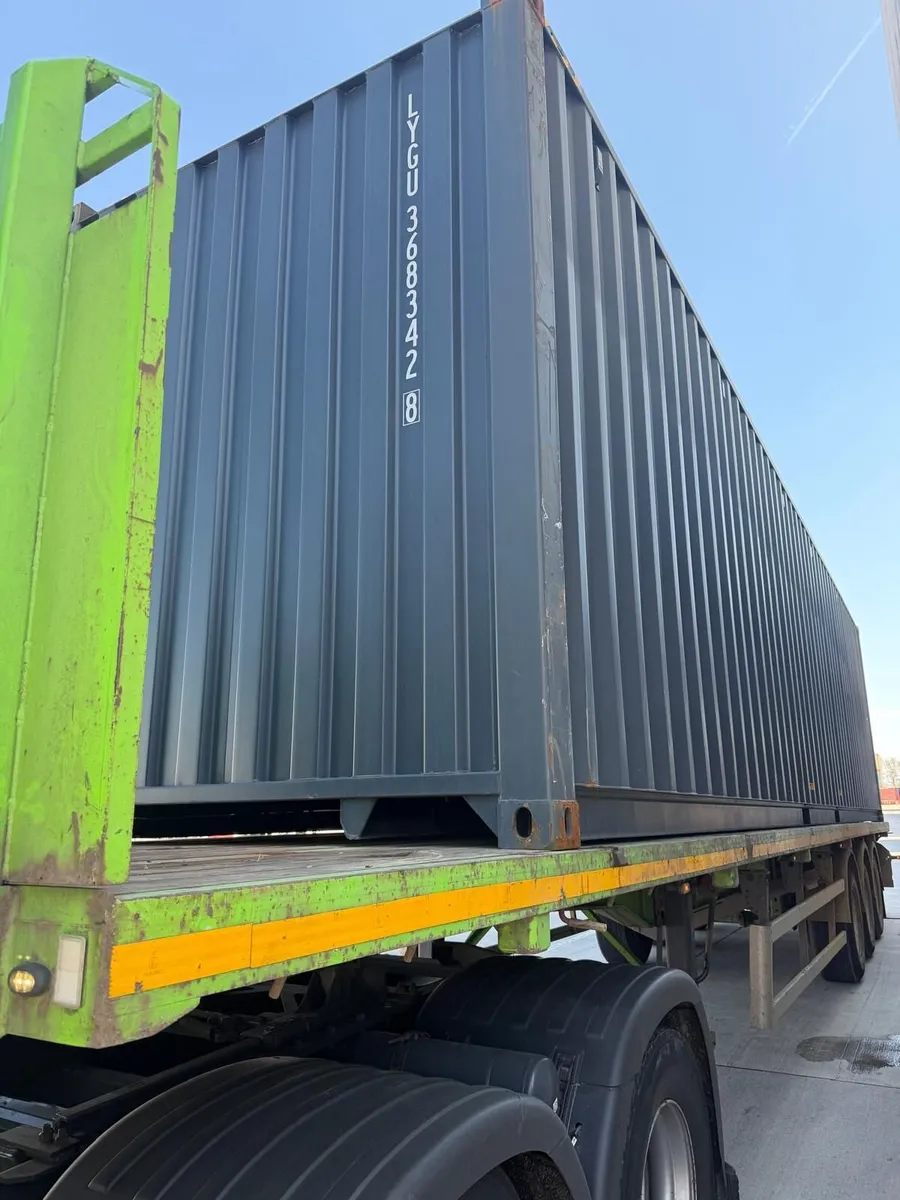 New 40FT High Cube Dark Grey x 2 - Image 4