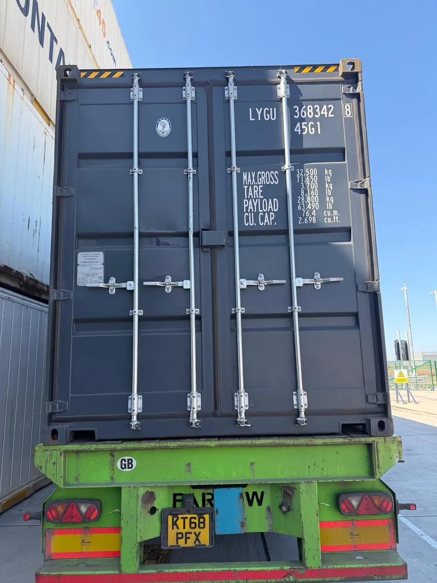 New 40FT High Cube Dark Grey x 2 - Image 3