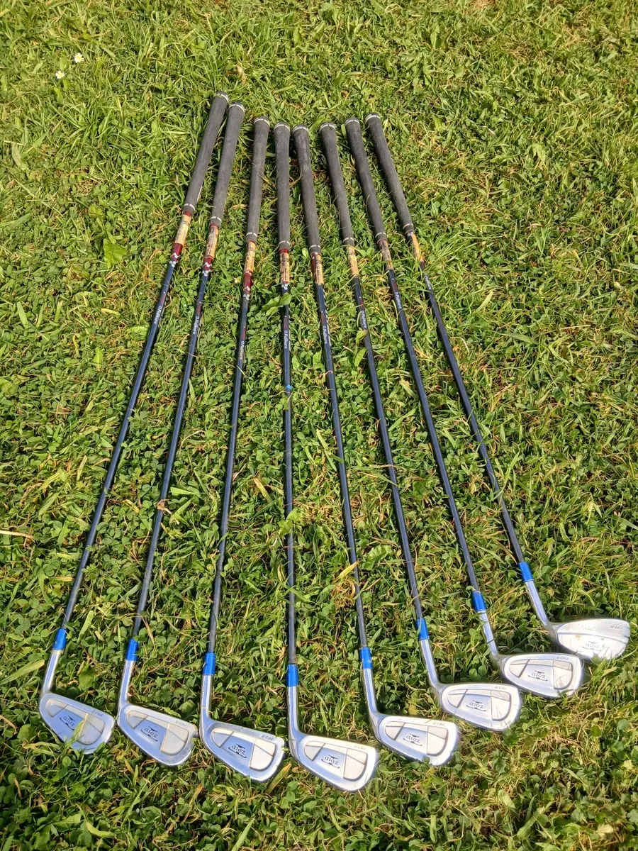 Mizuno T-Zoid Pro II Irons – 3 to 9 + Pitching Wed - Image 1