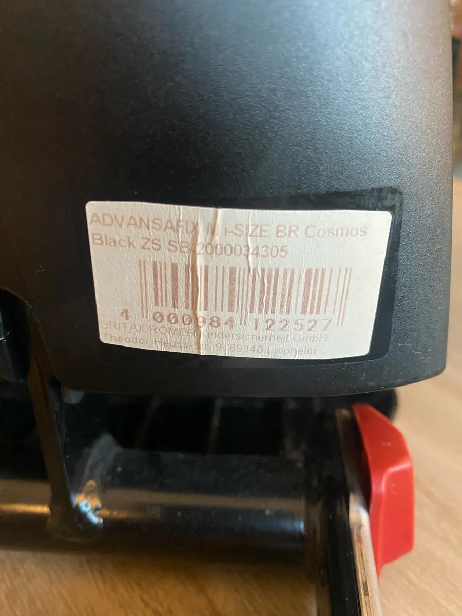 Britax Romer Car Seat - Image 4