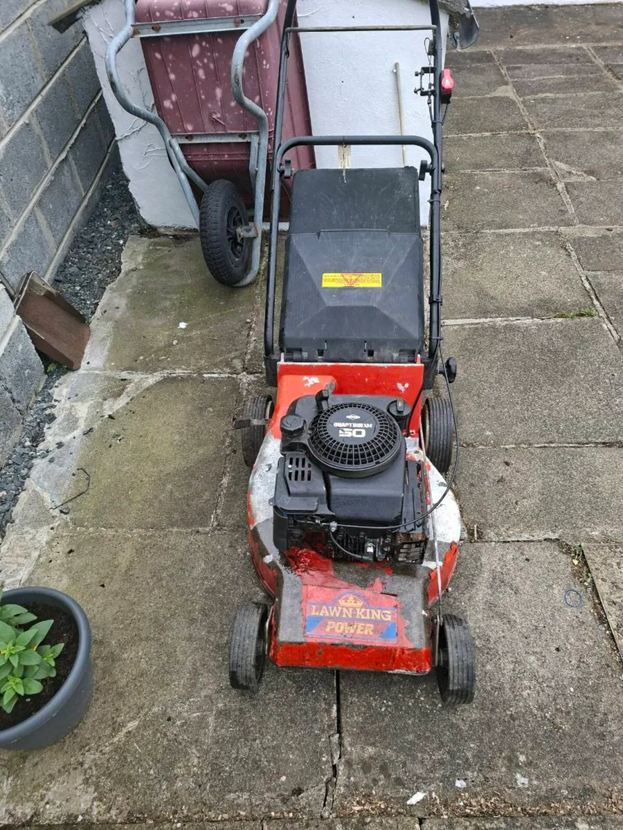 lawnmower  push 5hp - Image 1