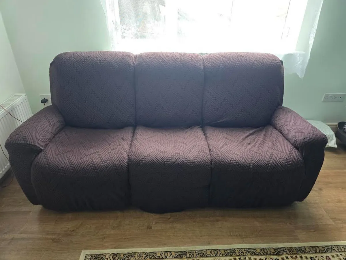 Recliner 3 seater sofa - Image 1
