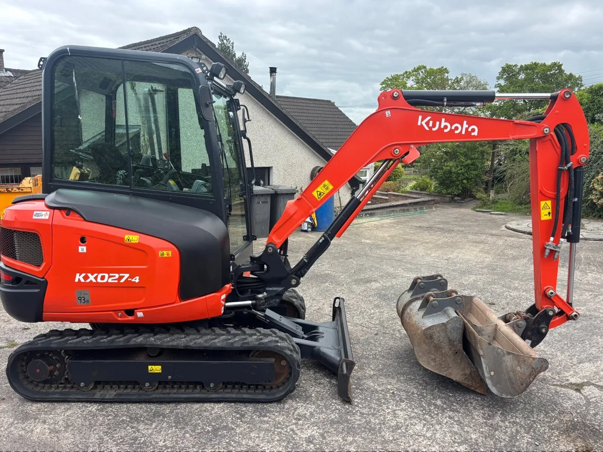 2024,KUBOTA KX 027-4 ONLY 573 HOURS - Image 1