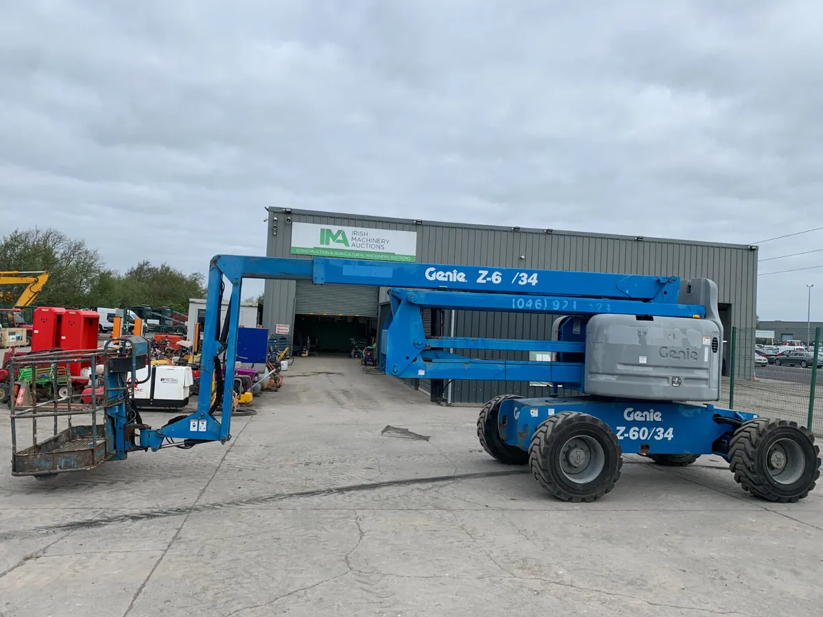 2006 GENIE Z-60/34 ARTICULATED BOOM LIFT FOR AUCT - Image 2