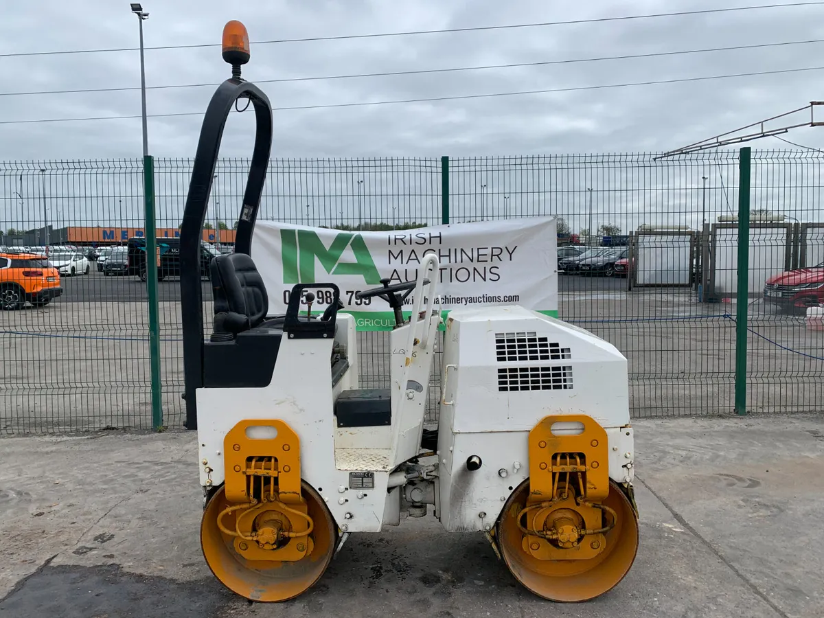 UNRESERVED BOMAG BW90AD TWIN DRUM ROLLER - Image 3