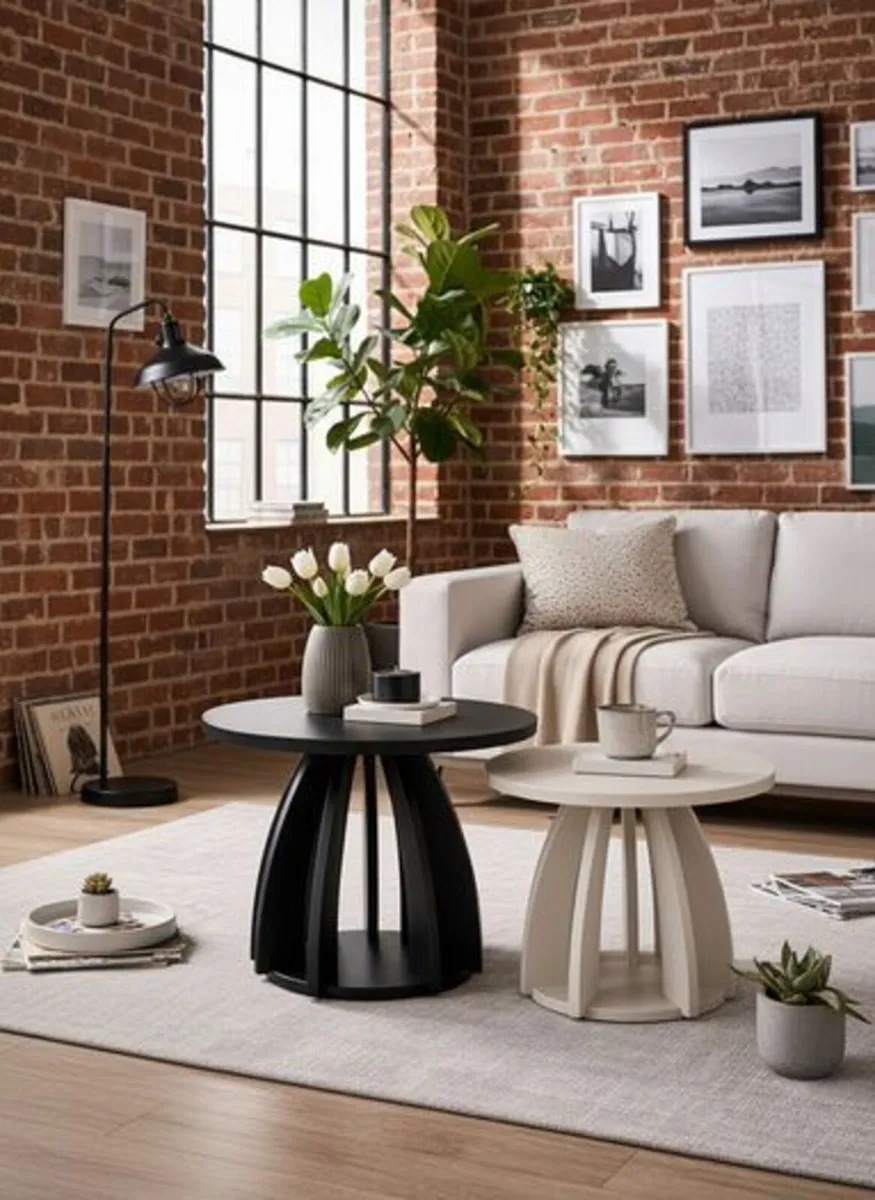 Zenith Nest Coffee Tables Modern Set of 2 - Image 1