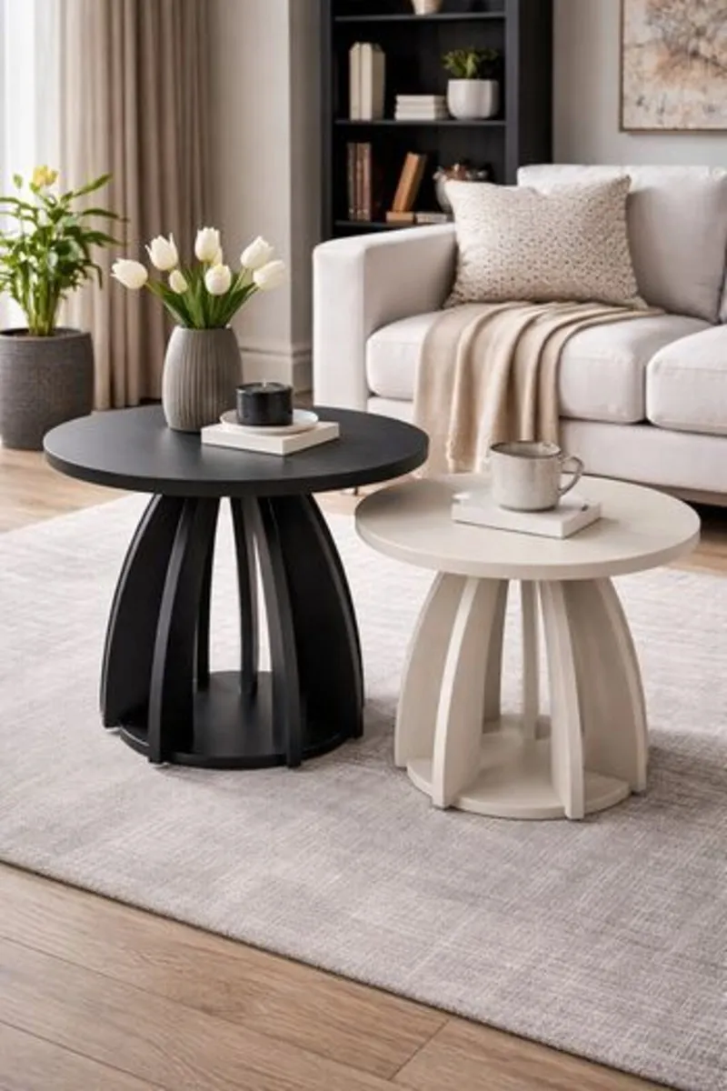 Zenith Nest Coffee Tables Modern Set of 2 - Image 3