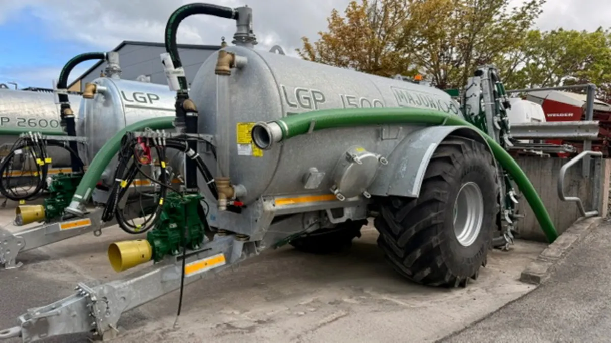Major 1500 LGP slurry tanker