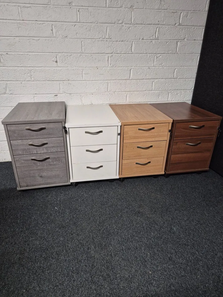 QUALITY DESK PEDESTALS @ CJM FURNITURE - Image 1
