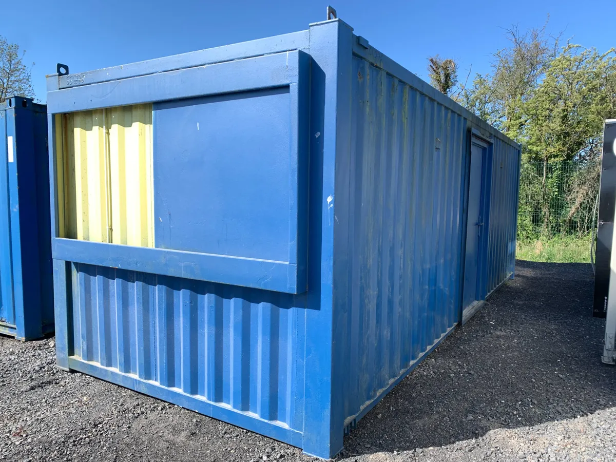 24FT X 9FT ANTI VANDAL OFFICE FOR AUCTION - NAAS - Image 1