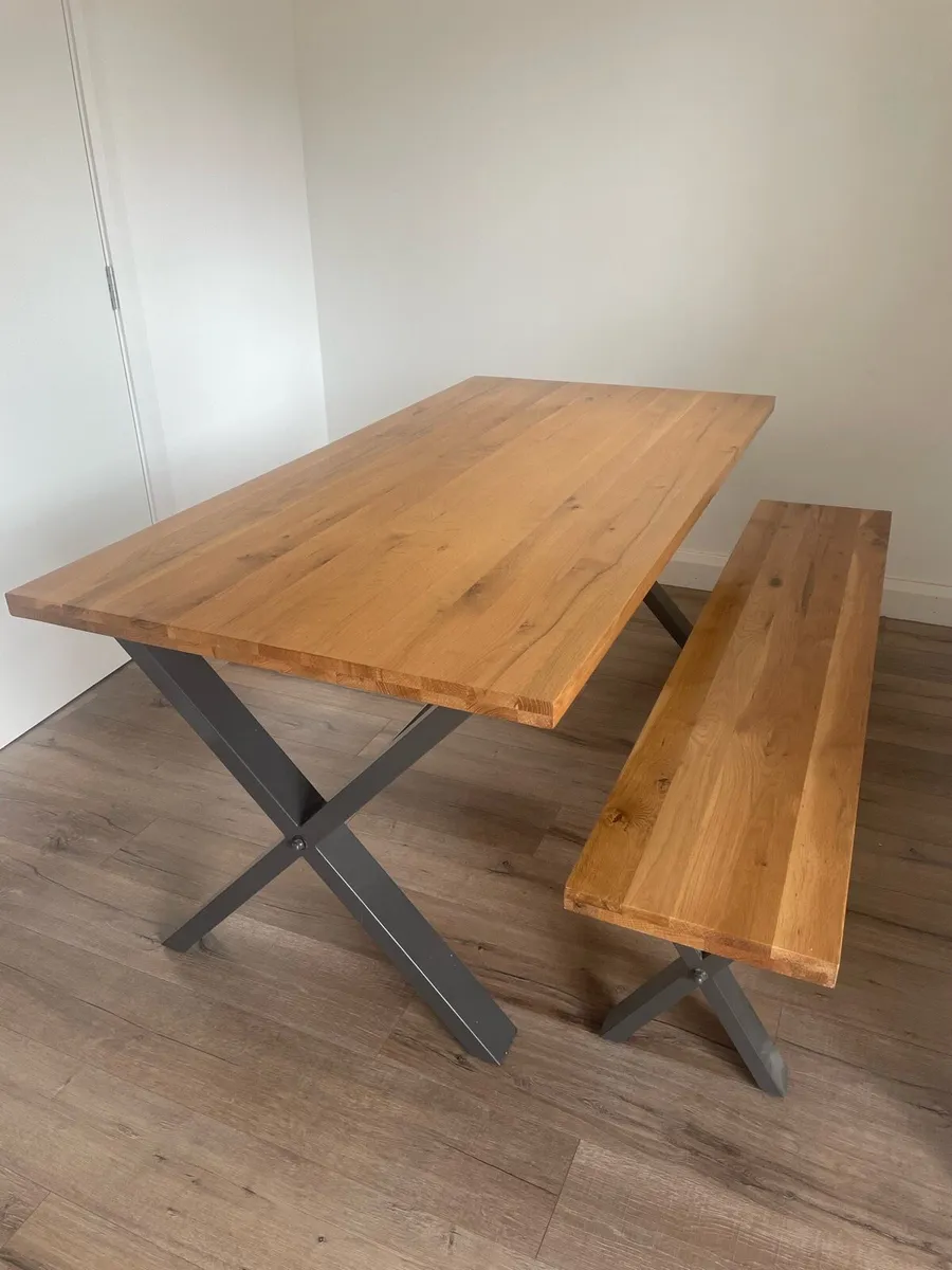 Kitchen / Dining Table with Bench - Image 4