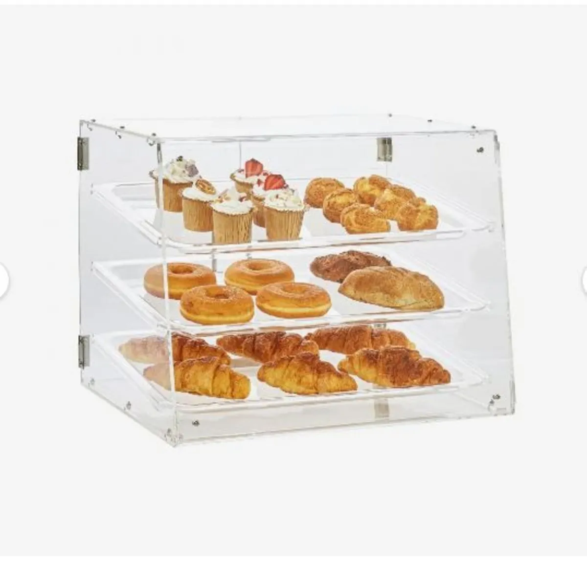 Pastry Display Case, 3-Tier Commercial - Image 1