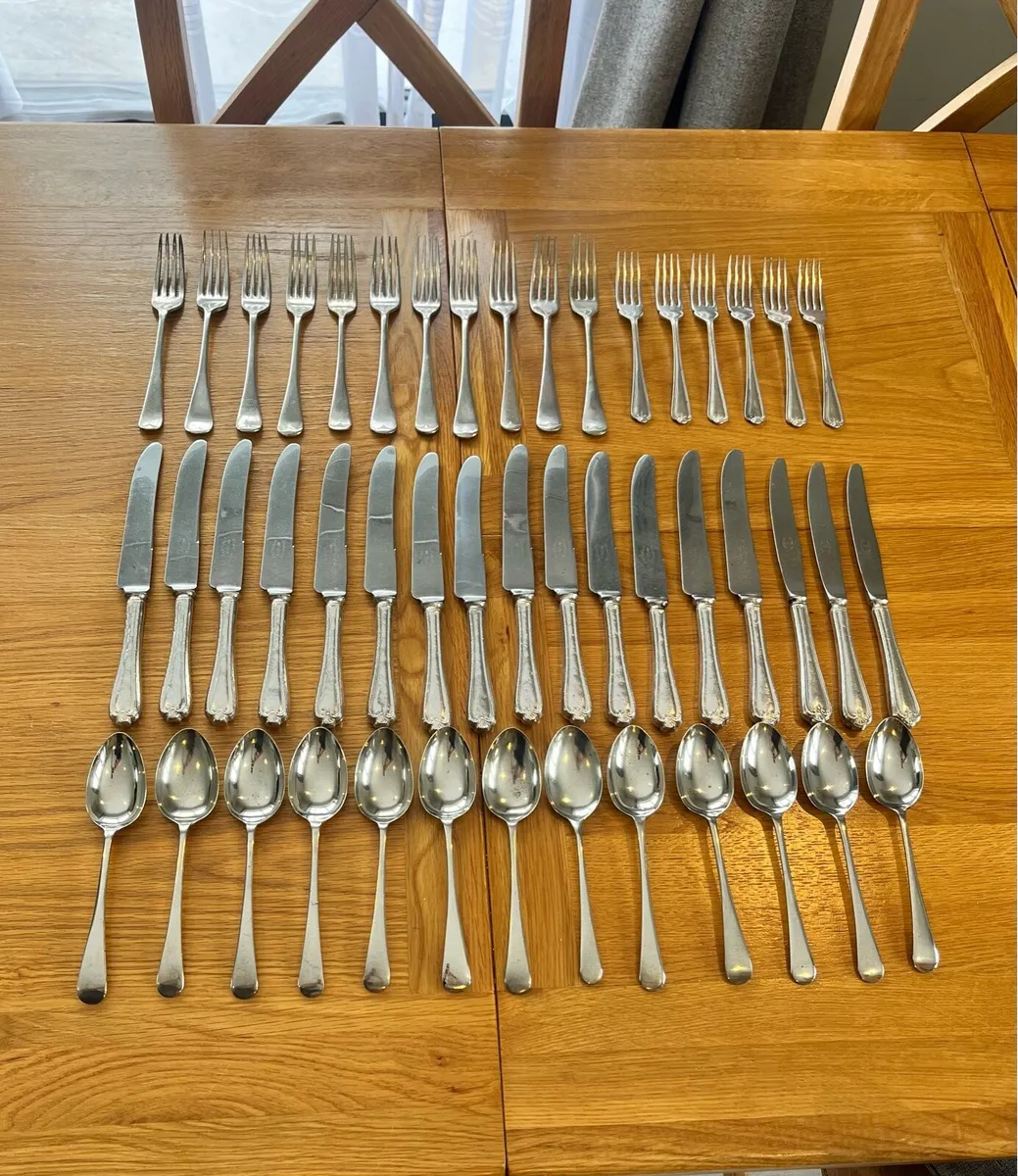 Vintage Newbridge Flatware Set x 47 Pieces - Image 1