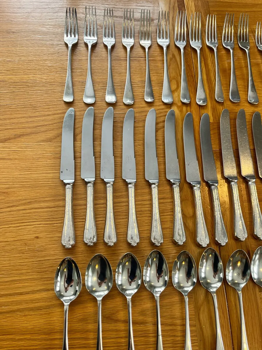Vintage Newbridge Flatware Set x 47 Pieces - Image 4